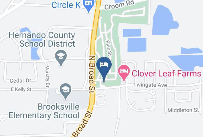 Hernando - Clover Leaf Forest Rv Resort Maps