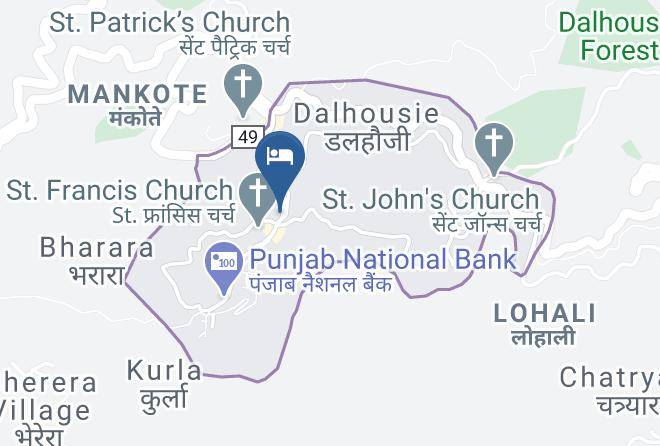 Dalhousie Sub District - Clover's Inn Maps