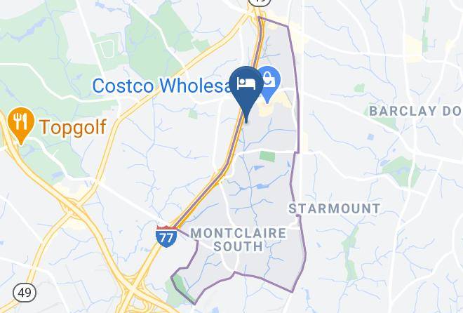 Mecklenburg - Cloverleaf Suites Charlotte Maps