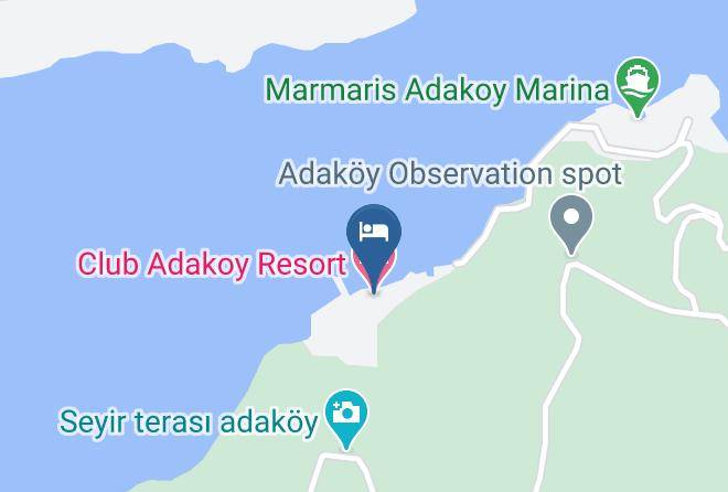 Mugla - Club Adakoy Resort Maps