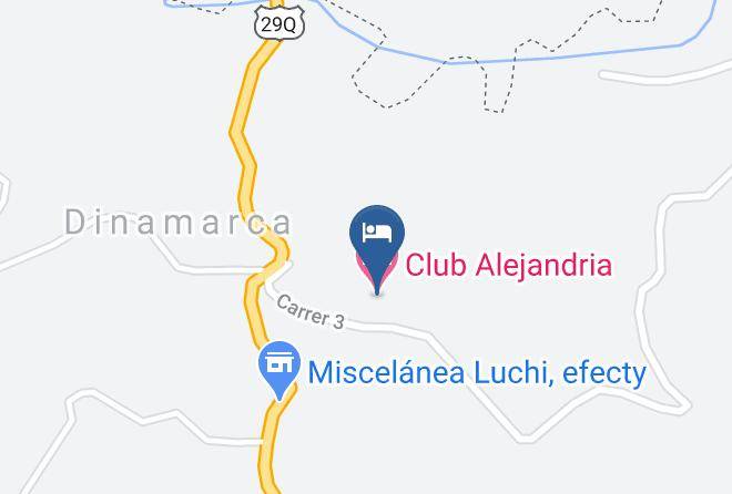 Club Alejandria Map