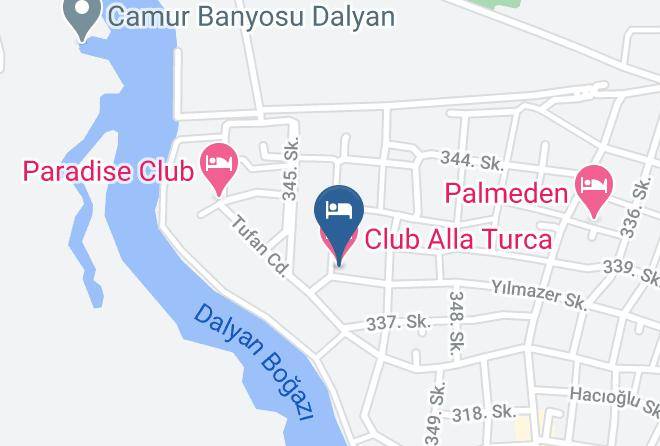 Ortaca - Club Alla Turca Maps