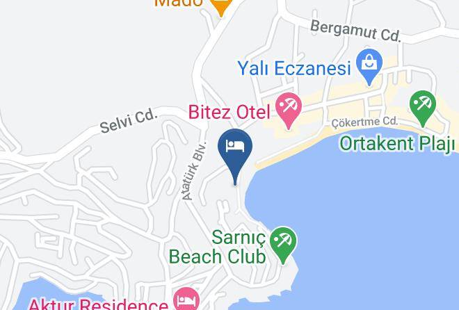 Bodrum - Milport Hotel Bodrum Maps