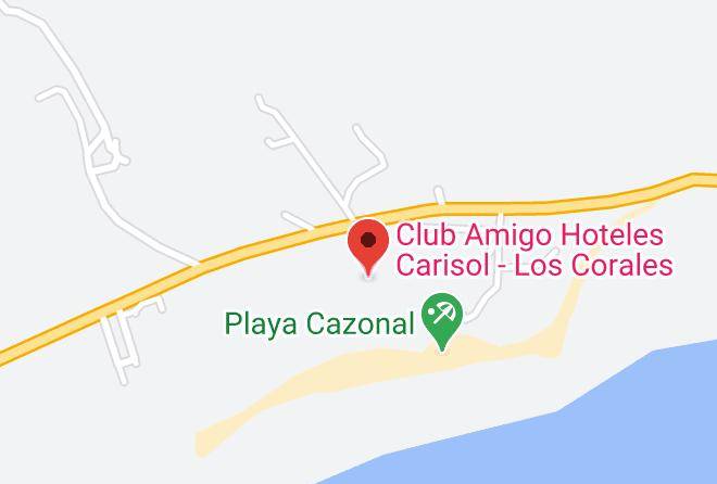 Santiago De Cuba - Club Amigo Hoteles Carisol Los Corales Maps