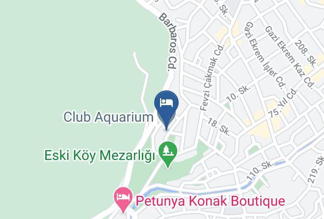 Marmaris - Club Aquarium Maps