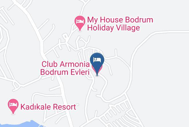 Bodrum - Club Armonia Bodrum Evleri Maps