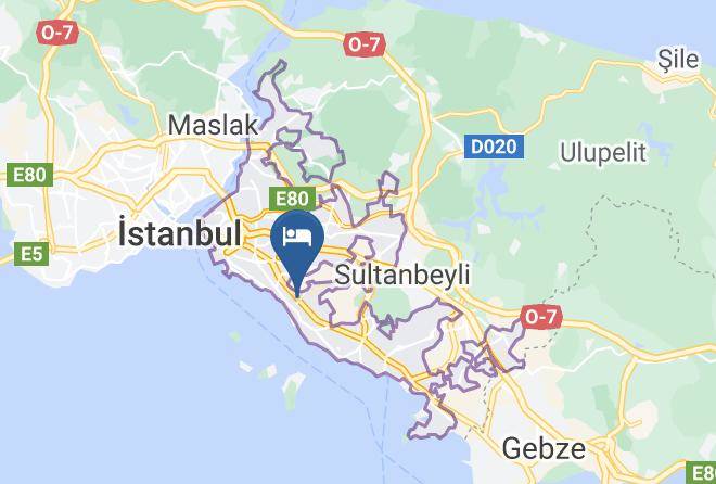 Maltepe - Otel Aydinoglu Maps
