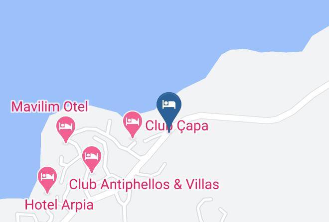 Club Barbarossa Hotel Map