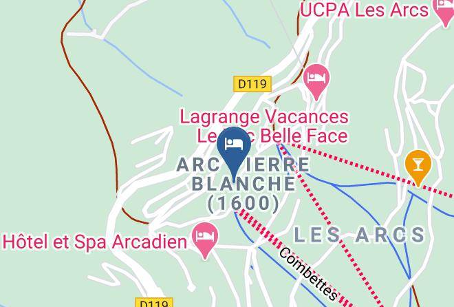 Savoie - Club Belambra La Cachette Maps
