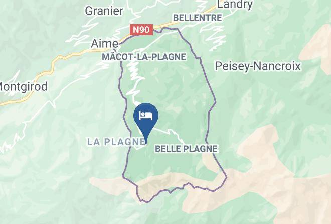Savoie - Club Belambra Le Terra Nova Maps