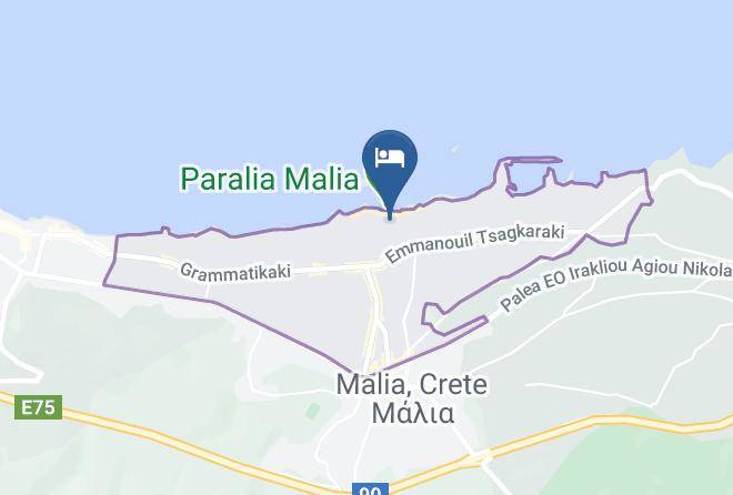 Iraklion - Club Calimera Sirens Beach Maps