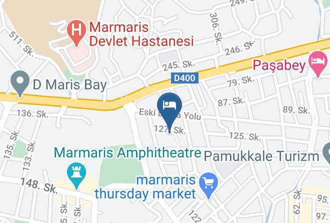Marmaris - Club Candan Hotel Maps