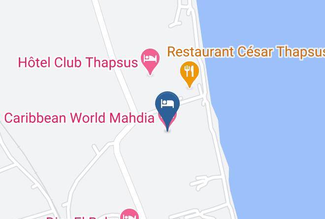Tunisia - Caribbean World Mahdia Maps