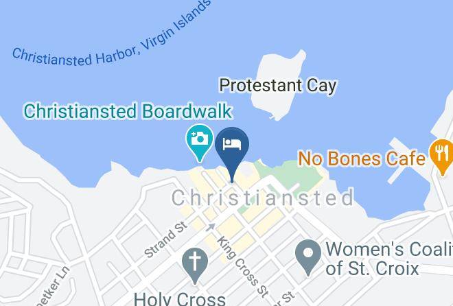Saint Croix - Club Comanche Hotel Maps