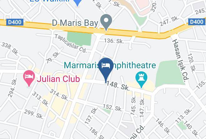 Marmaris - Club Dante Maps