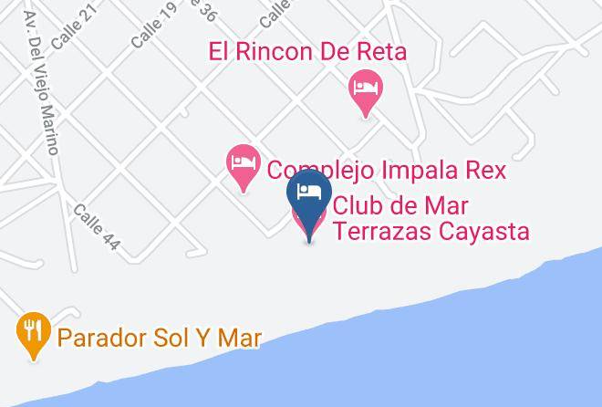 Tres Arroyos - Club De Mar Terrazas Cayasta Maps