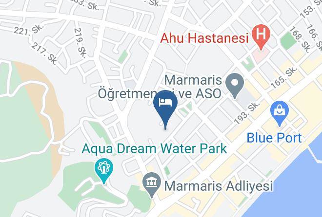 Marmaris - Club Dena Maps