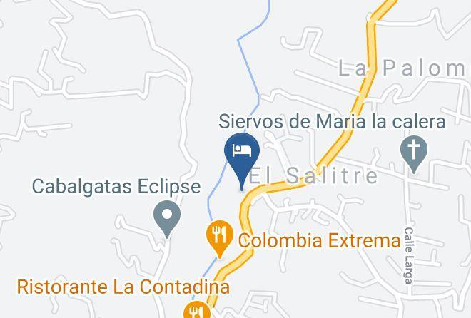 La Calera - Club Dhuchi Termales Maps