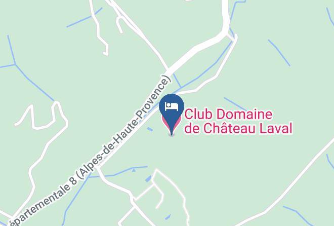 Alpes De Haute Provence - Club Domaine De Chateau Laval Maps