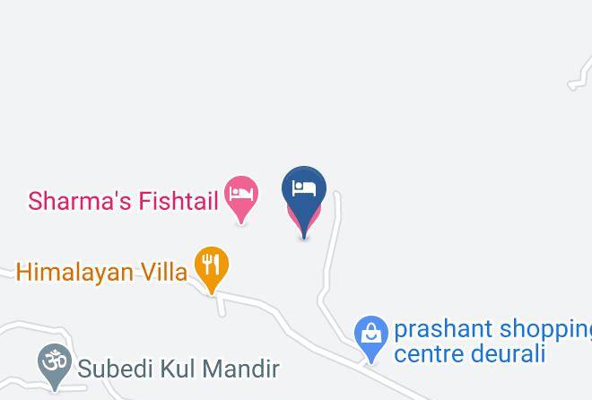 Pokhara - Club Es Deurali Resort Maps