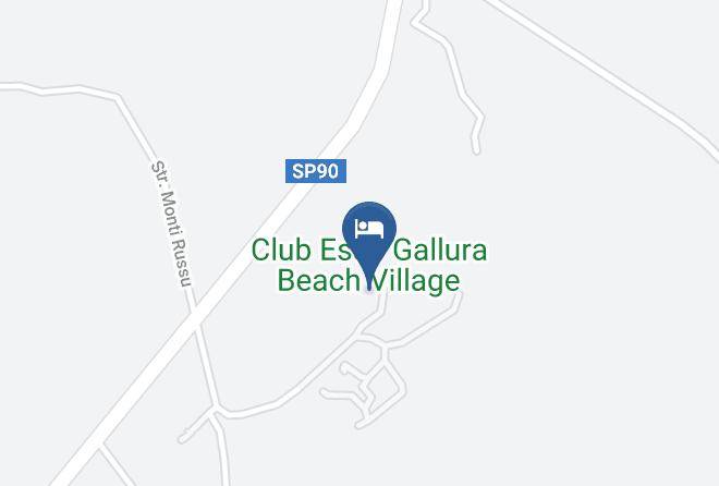 Sassari - Club Esse Gallura Beach Village Maps
