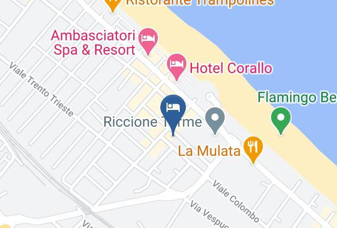 Rimini - Club Family Hotel Best Family Riccione Maps