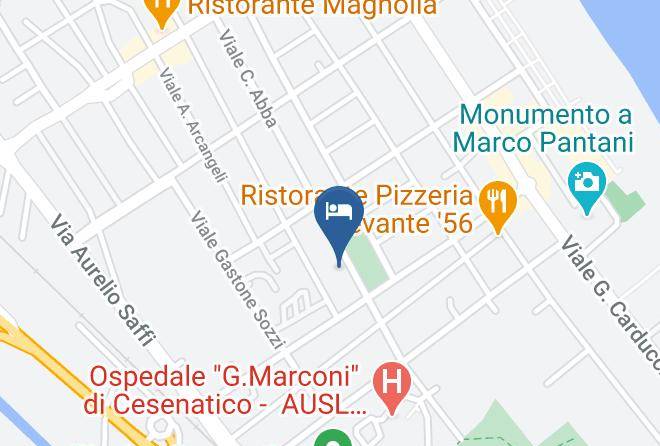 Forli - Club Family Hotel Executive Cesenatico Maps