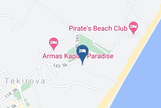 Kemer - Club Festival Tekirova Maps