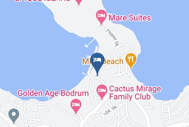 Bodrum - Club Flipper Hotel Maps