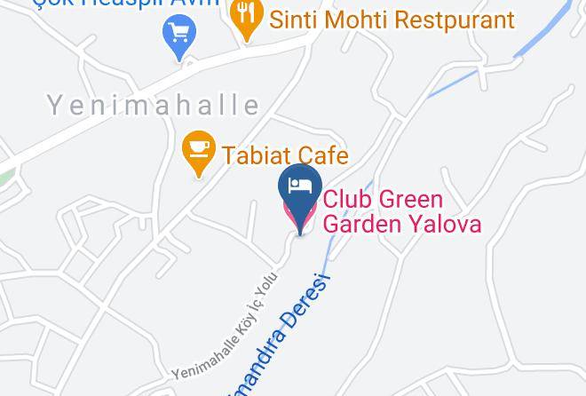 Termal - Club Green Garden Yalova Maps