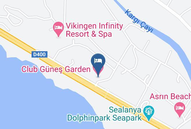 Alanya - Club Gunes Garden Maps