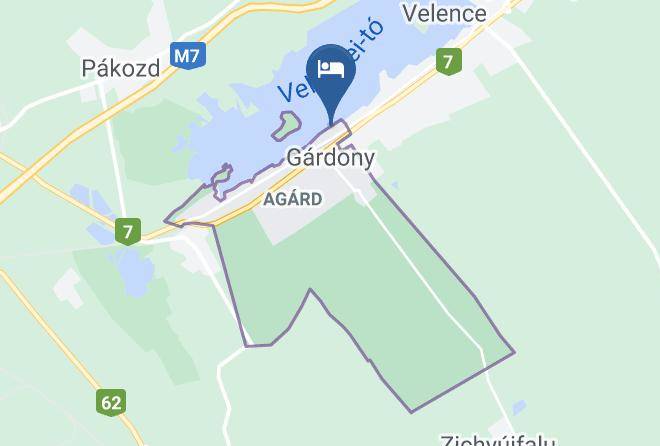 Gardony - Club Hotel Agard Maps