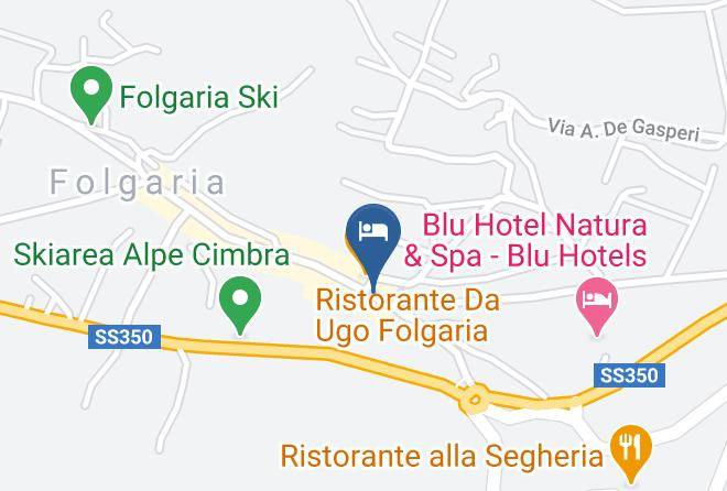 Trento - Club Hotel Alpino Maps