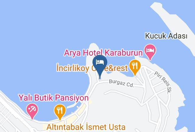 Karaburun - Club Hotel Asya Maps