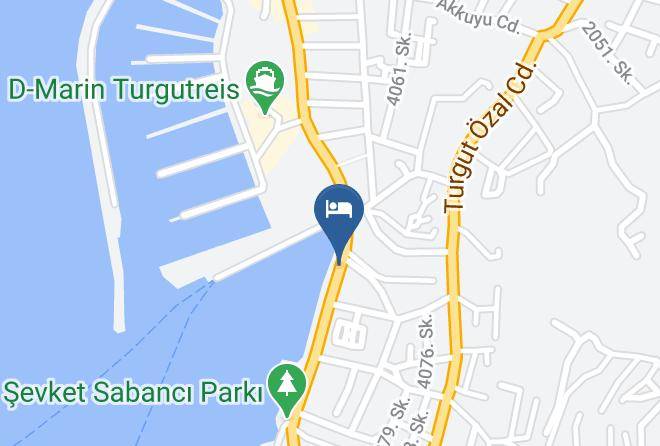 Bodrum - Club Hotel Blu Mare Bodrum Maps