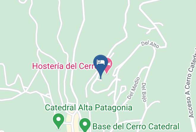 Bariloche - Club Hotel Catedral Maps