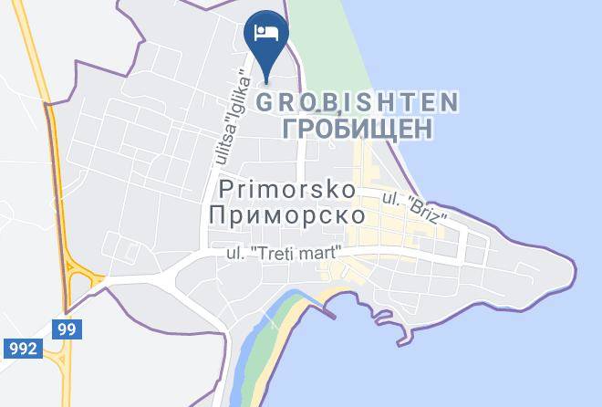 Primorsko - Club Hotel Dune Maps