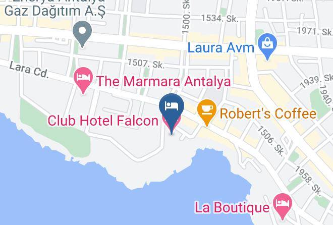 Muratpasa - Club Hotel Falcon Maps
