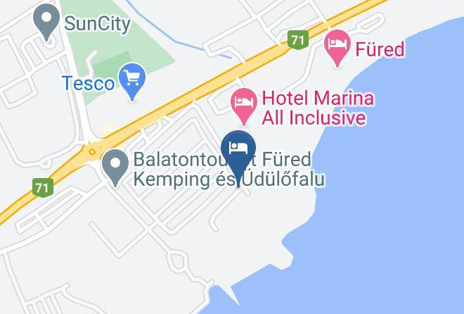Balatonfured - Club Hotel Fured Maps