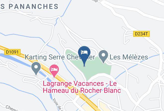 Hautes Alpes - Club Hotel Maps