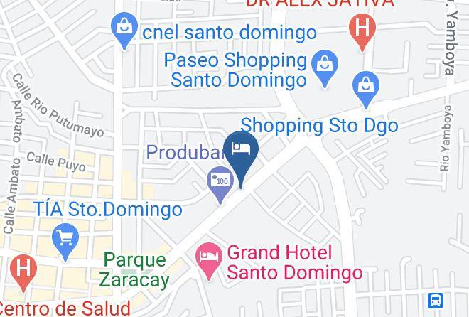 Santo Domingo - Club Hotel Ida Maria Maps