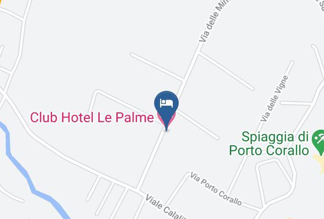 Nuoro - Club Hotel Le Palme Maps