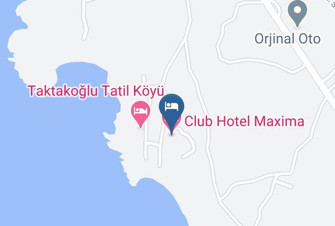 Menderes - Club Hotel Maxima Maps