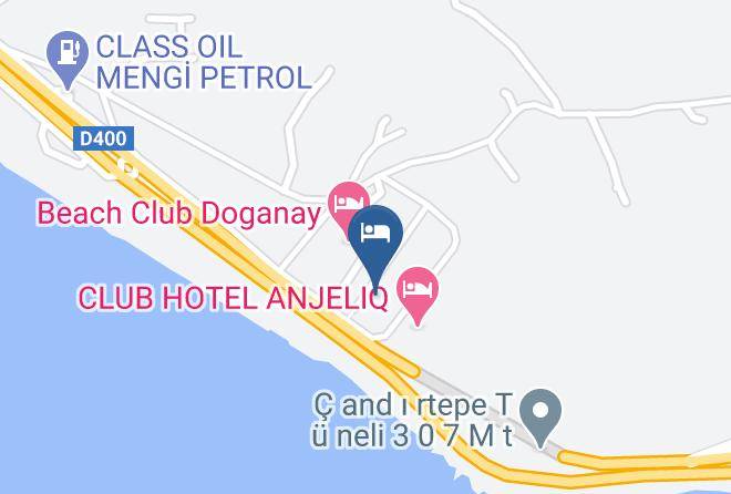 Mirabell Hotel Map - Antalya - Alanya