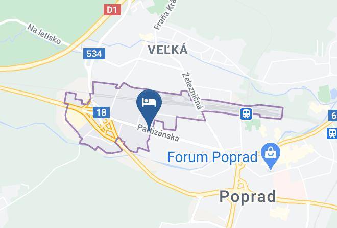 Poprad - Club Hotel Olympia Maps