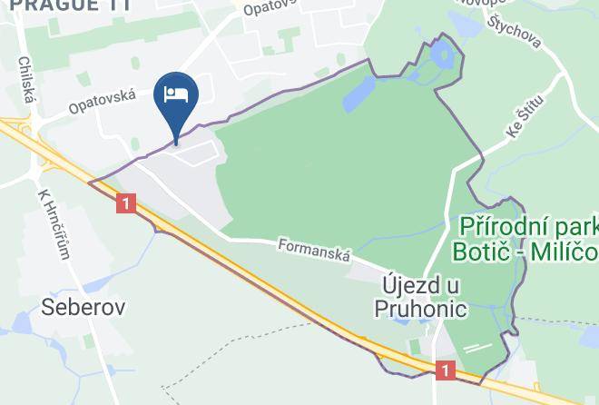 Prague - Club Hotel Praha Maps