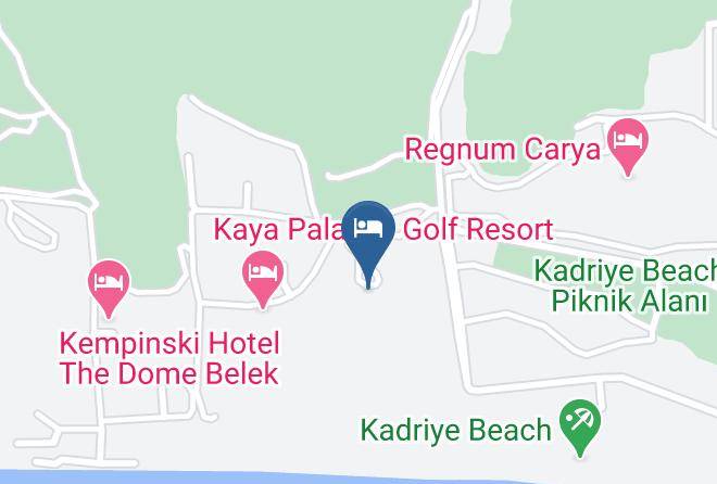 Kaya Belek Antalya Map - Antalya - Belek