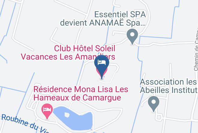 Bouches Du Rhone - Club Hotel Soleil Vacances Les Amandiers Maps