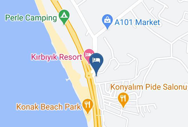 Alanya - Club Hotel Titan Maps