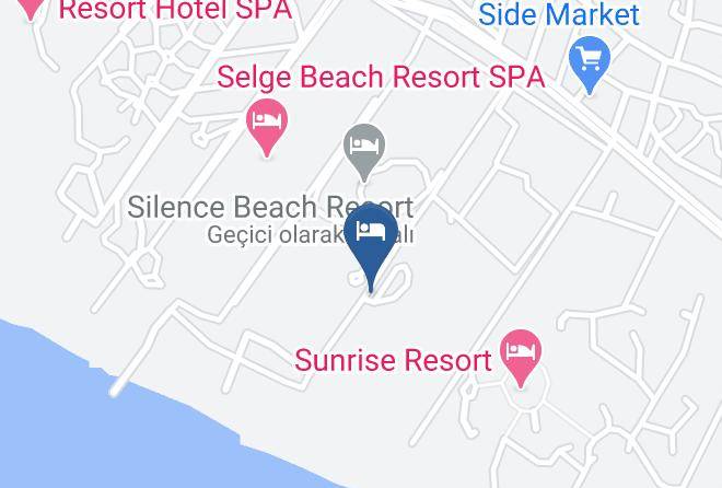 Club Hotel Turan Prince World Hotel Map - Antalya